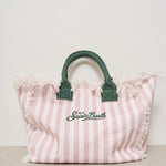 Borsa donna Vanity a righe rosa VANITY 03754H MC2 SAINT BARTH 