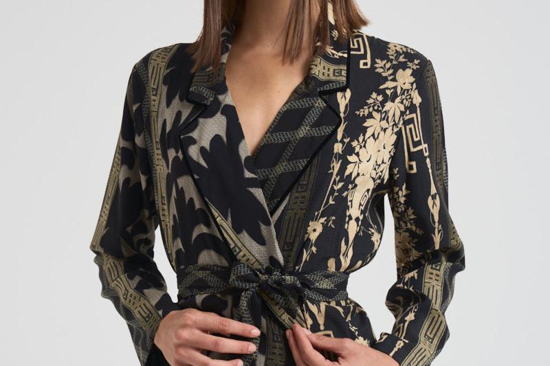 Giacca kimono donna fantasia Adanastr 12183 143927 PIERRE-LOUIS MASCIA 