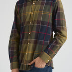 Camicia uomo tartan verde e blu MSH4992 TN52 BARBOUR 