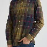 Camicia uomo tartan verde e blu MSH4992 TN52 BARBOUR 