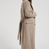 Cappotto doppiopetto con cintura donna GWP02319 P00209160407 GOLDEN GOOSE 