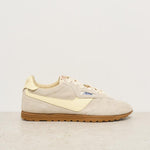 Sneakers donna Windspin in suede panna SLWU B01 AUTRY 