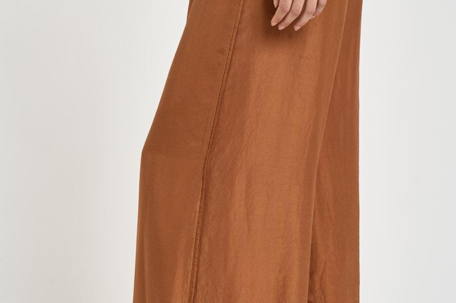 Pantalone donna satinato coccio 14862 3075 FORTE FORTE 