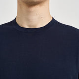 T-shirt uomo girocollo blu notte 302821 38 KANGRA 