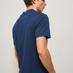T-shirt uomo girocollo blu SPECIALSUMMER 61EMB MC2 SAINT BARTH 