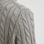 Maglia uomo girocollo grigia 710775885 013 RALPH LAUREN 