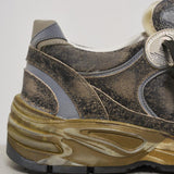 Sneakers uomo Running Dad verdi GMF00199 F00664982841 GOLDEN GOOSE 