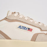 Sneakers uomo Wild pace beige e bianca LDLM AK03 AUTRY 