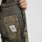 Piumino uomo trapuntato grigio pietra 19CMOW012A 005904G356 C.P. COMPANY 