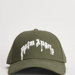 Cappello uomo baseball verde salvia BL00CO Z0975V5 PALM ANGELS 