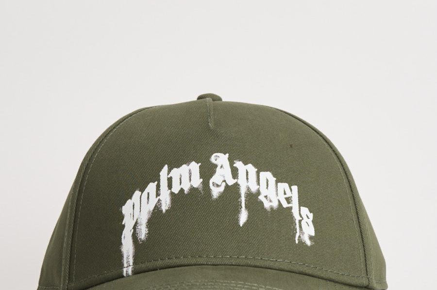 Cappello uomo baseball verde salvia BL00CO Z0975V5 PALM ANGELS 