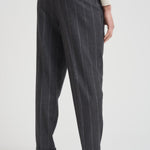 Abito uomo monopetto gessato grigio 2442+8364 535102 LUIGI BIANCHI 