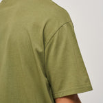 T-shirt uomo girocollo verde AMU037CL03 C0112 AMISH 