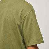 T-shirt uomo girocollo verde AMU037CL03 C0112 AMISH 