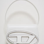 Borsa donna 1DR in pelle bianca X08396 PR818T1003 DIESEL 