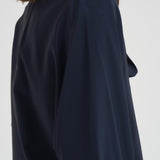 Blusa donna con fusciacca blu notte CACO 045 MAX MARA STUDIO 