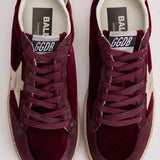Sneakers Ballstar donna bordeaux GWF00117 F00747640533 GOLDEN GOOSE 