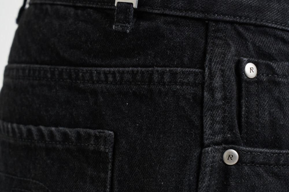 Jeans uomo in denim nero 6385 01BLACK REPRESENT 