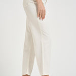 Jeans donna gamba dritta crema JILL 8800WHITE ICON DENIM 