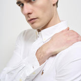 Camicia uomo Oxford bianca 710549084 006 RALPH LAUREN 