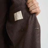 Giacca uomo doppiopetto marrone G751MF 271857F SANTANIELLO 