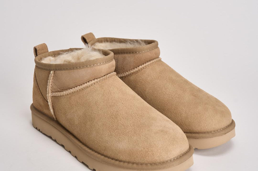 Stivali donna classic ultra mini sabbia 1116109 SAN UGG 