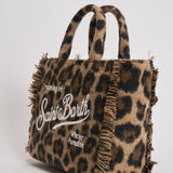 Borsa donna Vanity Felt animalier VANITYFELT LEO18 MC2 SAINT BARTH 