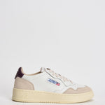 Sneakers donna medalist low in suede e bordeaux. AULW LS18 AUTRY 