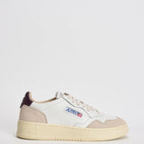 Sneakers donna medalist low in suede e bordeaux. AULW LS18 AUTRY 