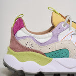 Sneakers donna Yamano 3 grigia 1I29 LIGHTLILACWHITE FLOWER MOUNTAIN 