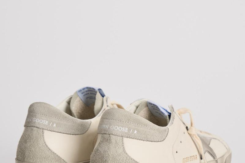 Sneakers uomo Super-Star grigie GMF00102 F00535911166 GOLDEN GOOSE 