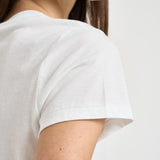 T-shirt donna girocollo bianca 211B14605 032 RALPH LAUREN 