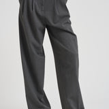 Pantalone sartoriale in lana donna GEM11S37 GRIGIO NINE IN THE MORNING 
