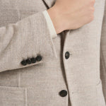 Giacca uomo monopetto in lana beige 1SMJ22K 0209A1143 TAGLIATORE 