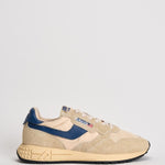 Sneakers reelwind low uomo beige e blu WWLM UT27 AUTRY 