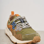 Sneakers uomo Yamano 3 verde 1F06 MILITAREBROWN FLOWER MOUNTAIN 