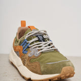 Sneakers uomo Yamano 3 verde 1F06 MILITAREBROWN FLOWER MOUNTAIN 