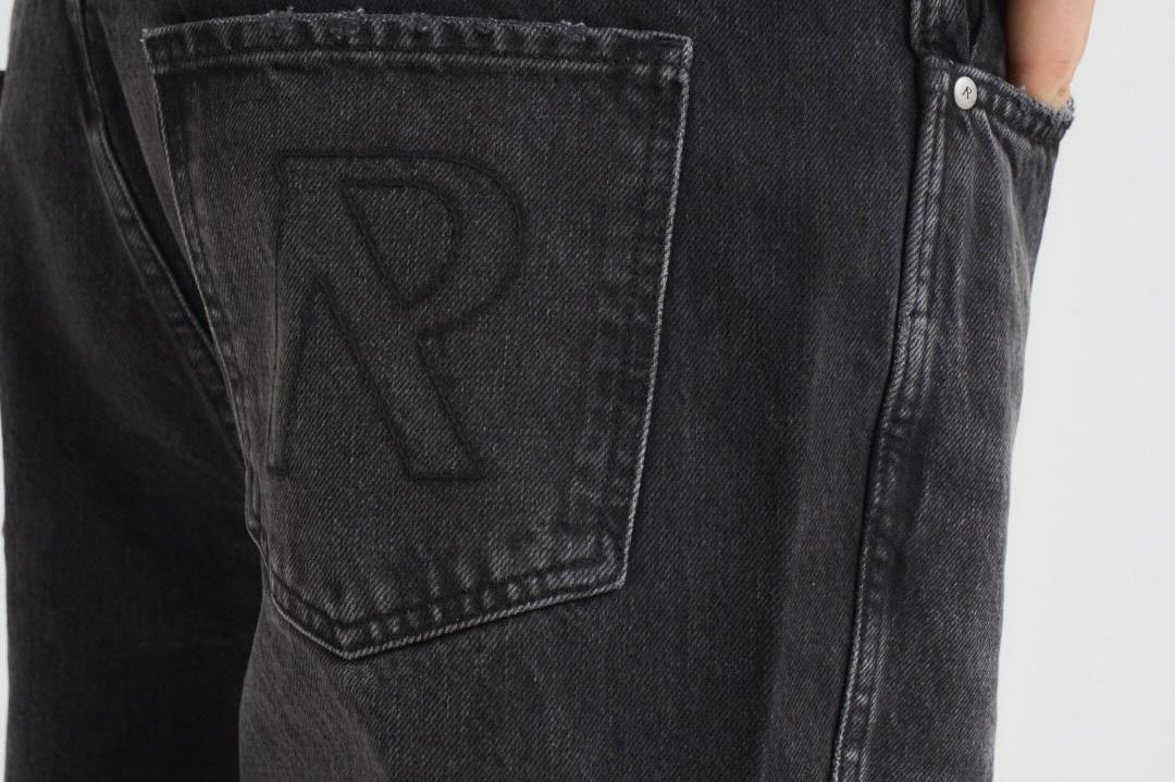 Jeans uomo R3 Baggy nero MLM100333 AGEDBLACK REPRESENT 