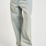 Jeans uomo wide leg in denim chiaro M26100008 PALECLOUD SAMSØE SAMSØE 