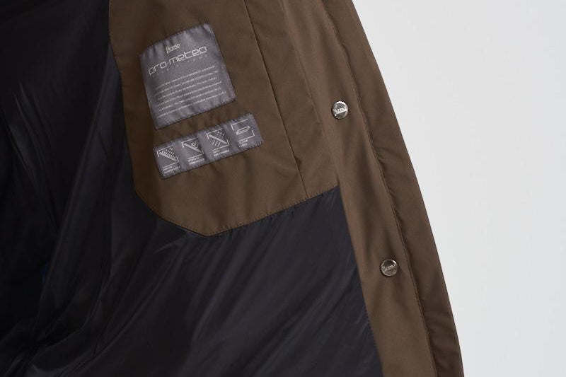 Piumino donna Laminar lungo verde militare PI002047D 7400 HERNO 