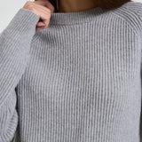 Maglia donna girocollo grigio MARINE WL15ML MC2 SAINT BARTH 