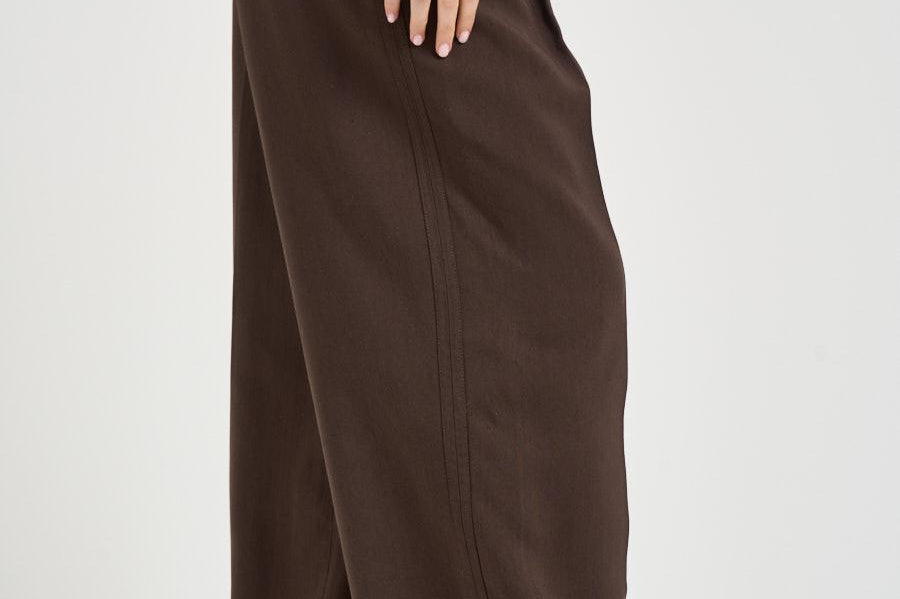 Pantalone donna a palazzo marrone HELIS BRO0226S IRO 