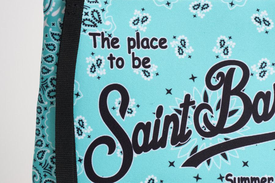 Pochette donna Aline a fantasia celeste ALINE 00940L MC2 SAINT BARTH 