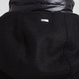 Piumino donna nero Resort con cappa PI00154DR 9300 HERNO 