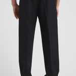 Pantalone uomo dritto nero BP165 PL127BL DROLE DE MONSIEUR 