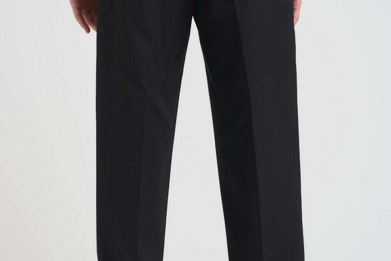 Pantalone uomo dritto nero BP165 PL127BL DROLE DE MONSIEUR 