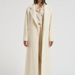 Cappotto donna Charlize lungo panna CHARLIZE E30007PANNA TAGLIATORE 