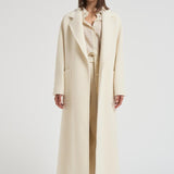 Cappotto donna Charlize lungo panna CHARLIZE E30007PANNA TAGLIATORE 