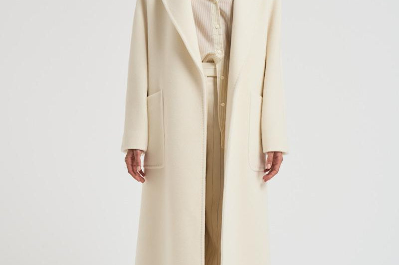 Cappotto donna Charlize lungo panna CHARLIZE E30007PANNA TAGLIATORE 