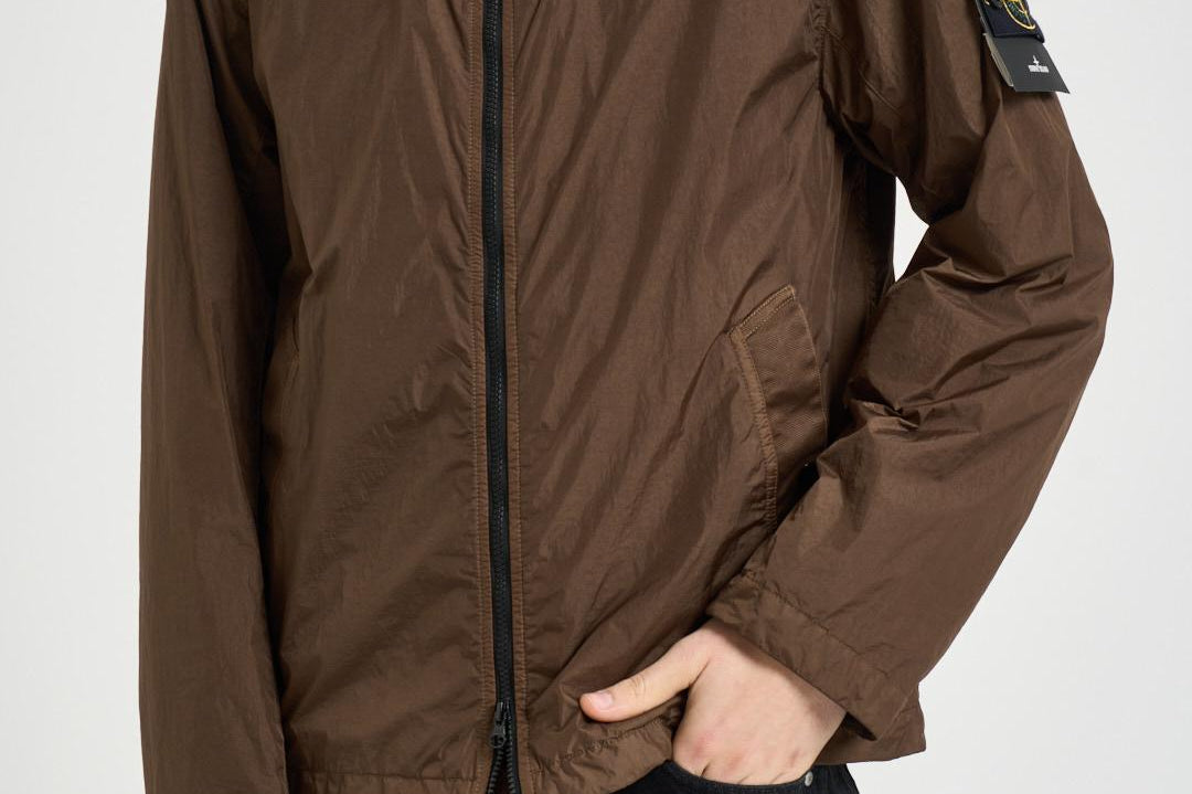 Giacca uomo con cappuccio marrone 4100001 S0A23V007C STONE ISLAND 